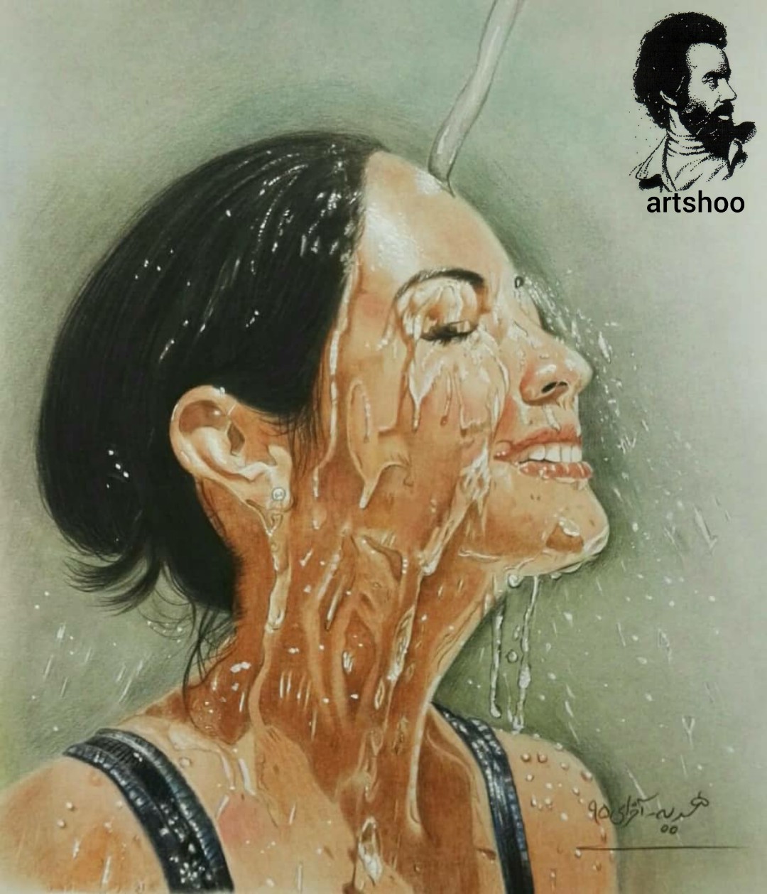 نقاشی مدادرنگی